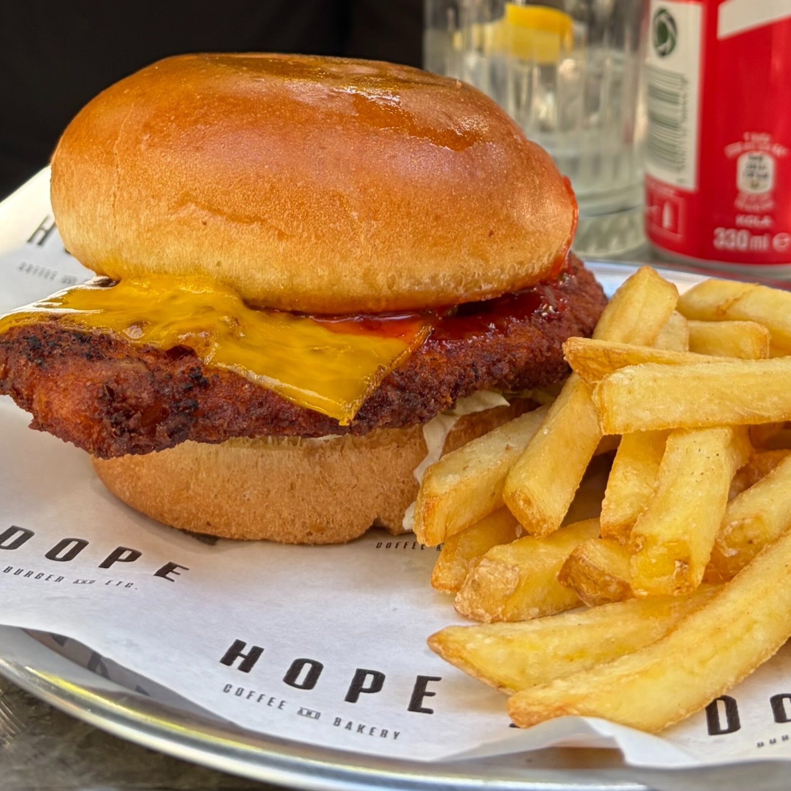 Sweet Chili Chicken Burger