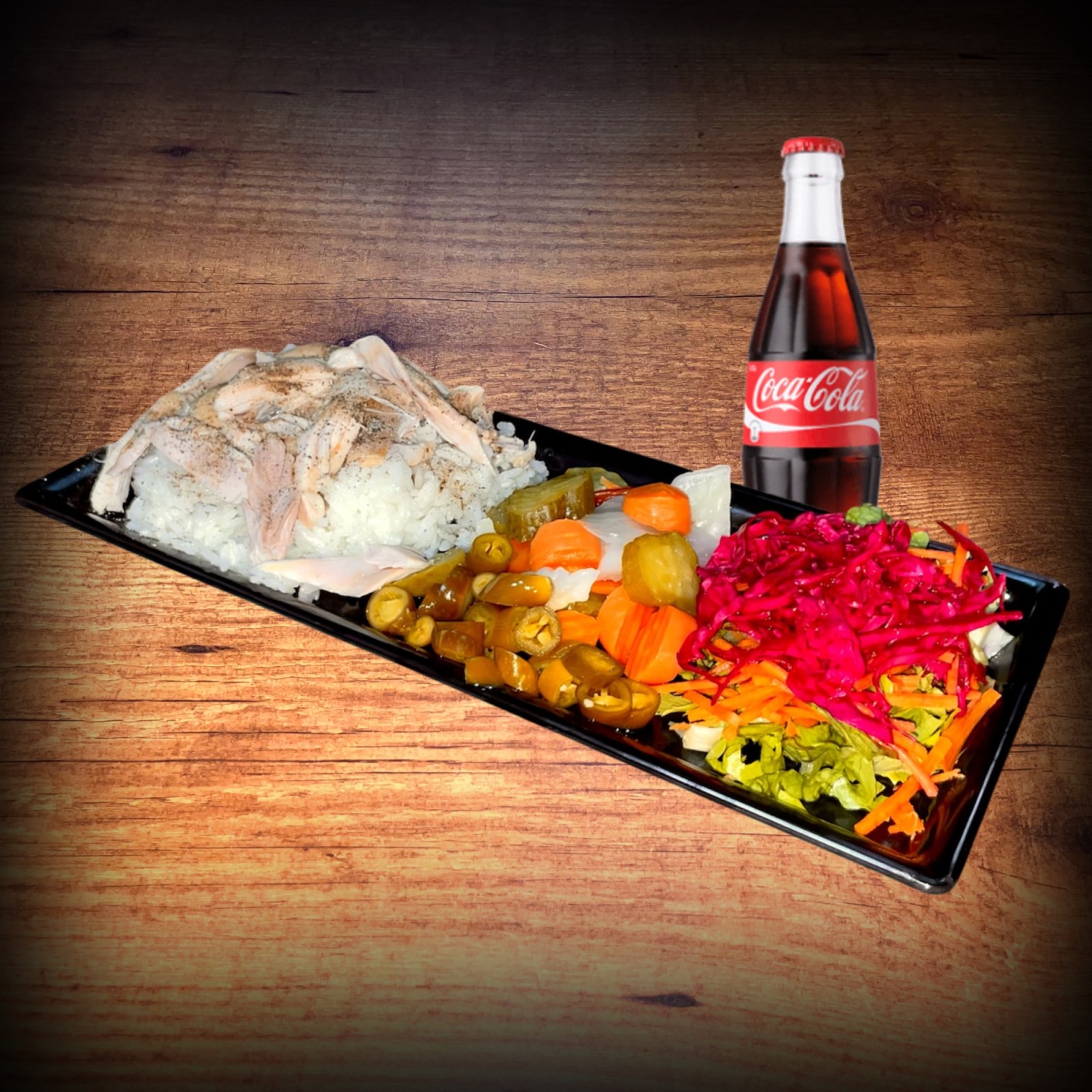 Tavuk Pilav & Coca Cola
