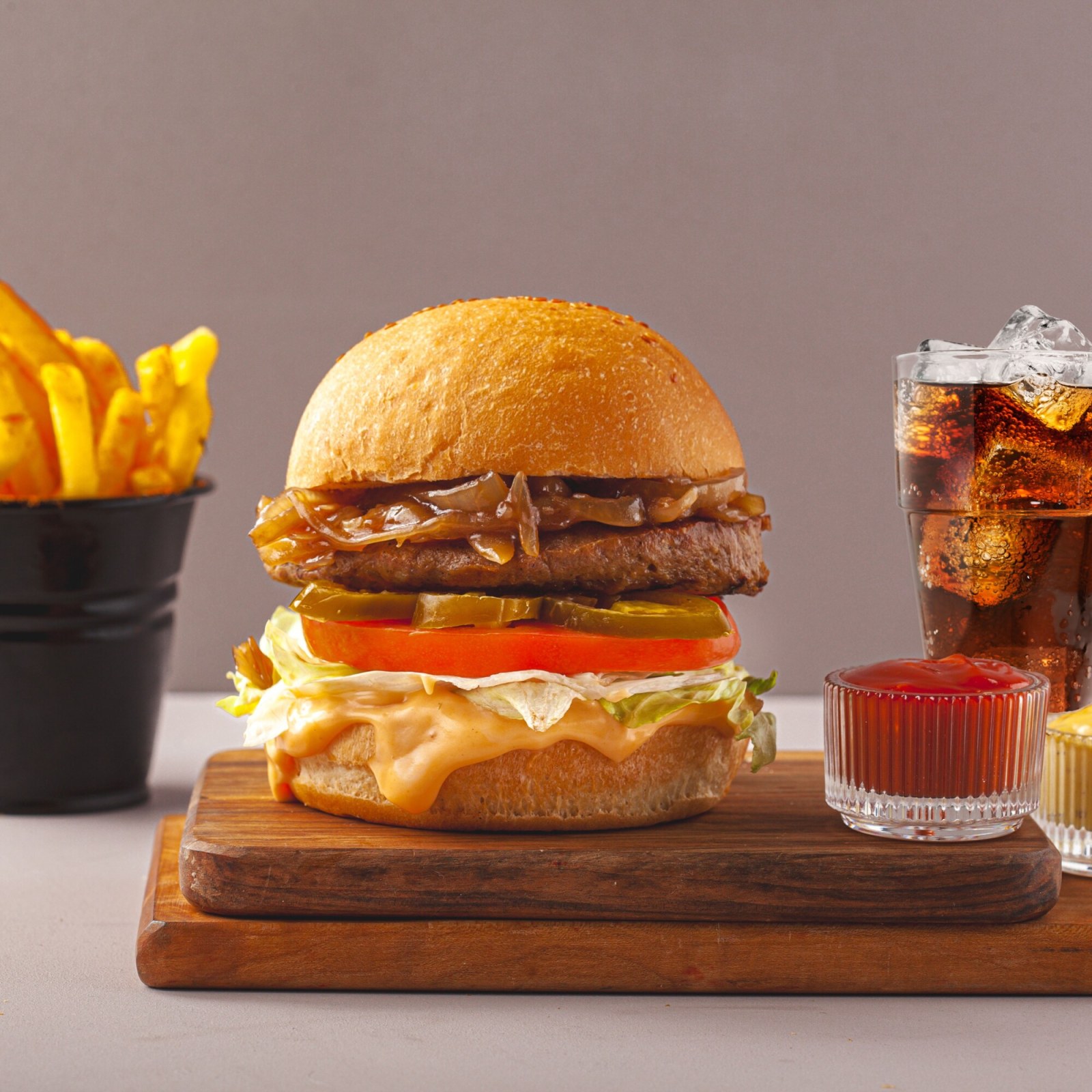 Acılı Mexıco Burger Menu