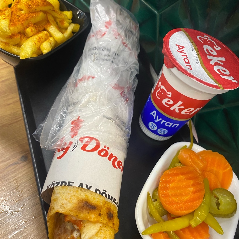 Bazuka Tavuk Döner Menü