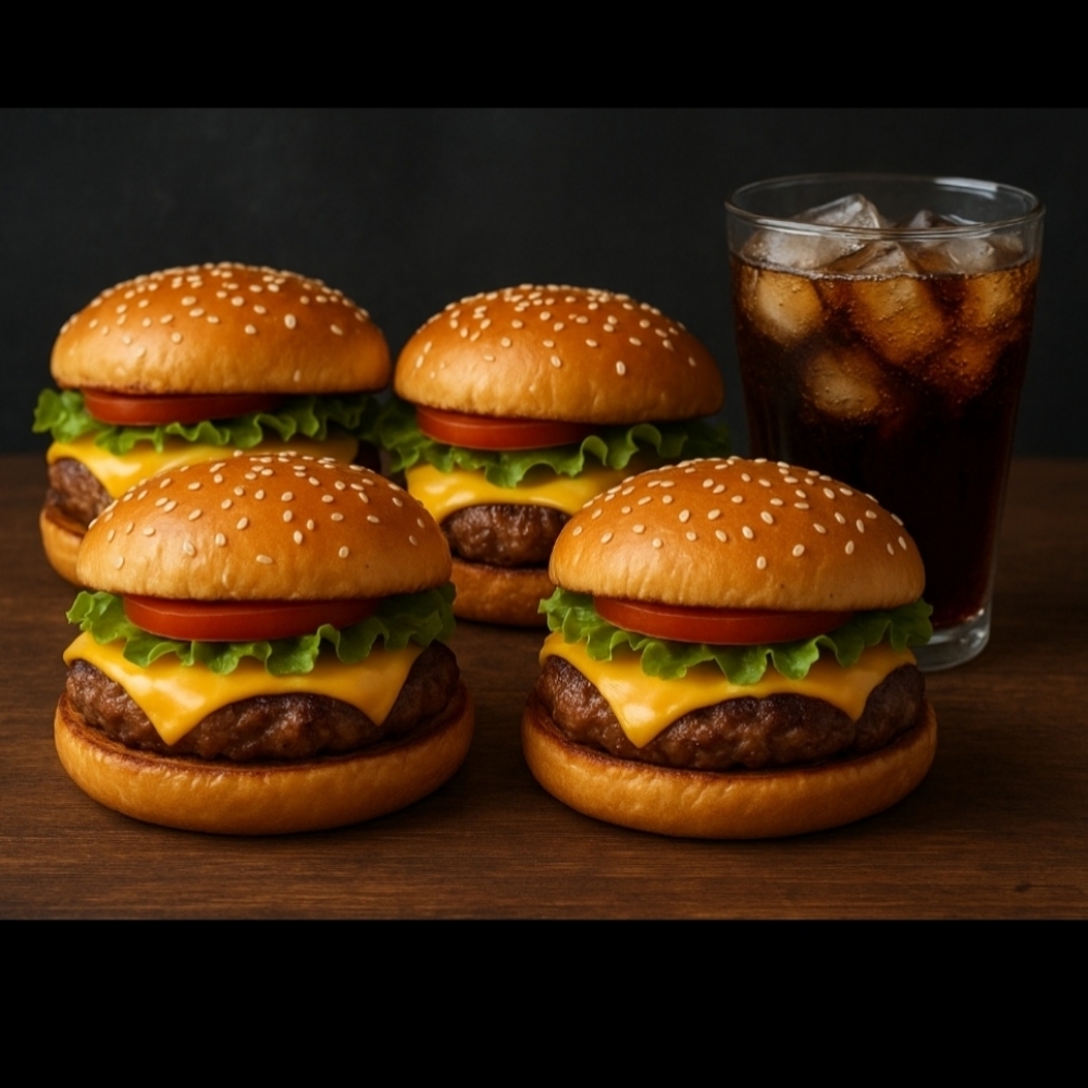 Muhteşem 4'lü Burger Menü
