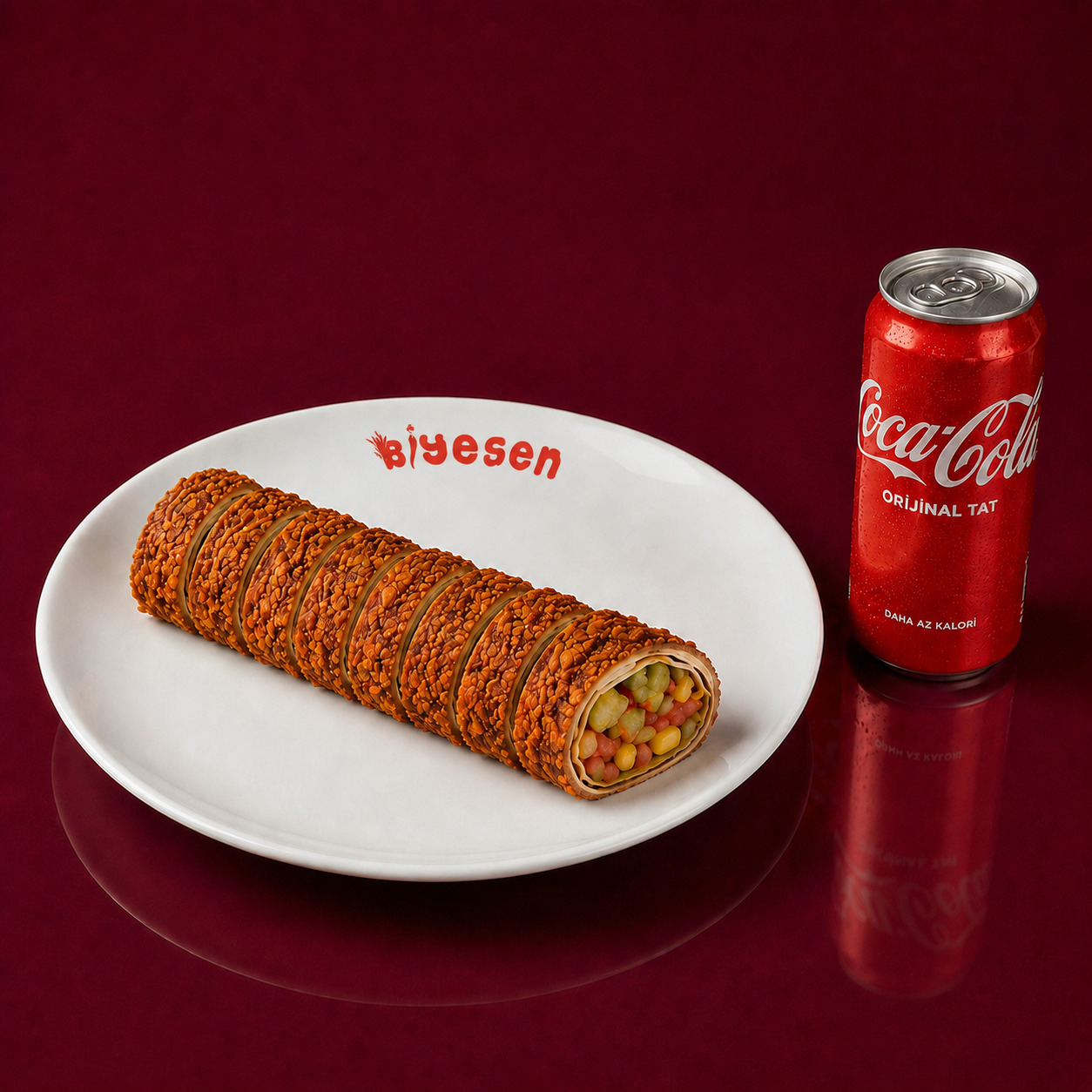 Sushi Dürüm (1 Dürüm) + 1 Kutu İçecek (330 ml)