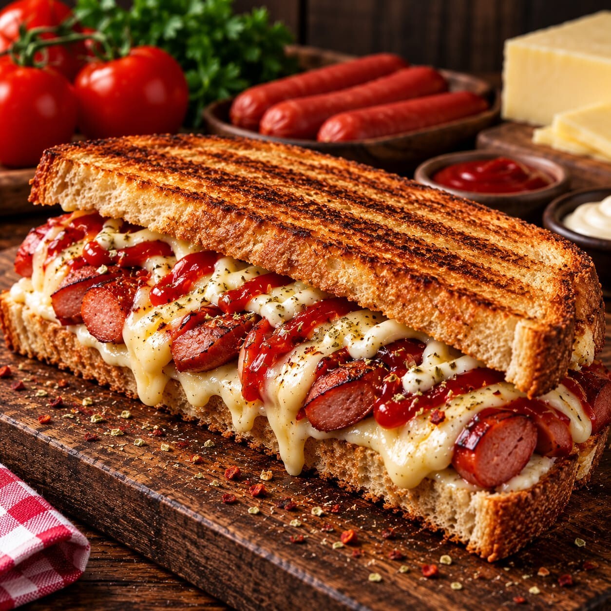 Sosisli Tost