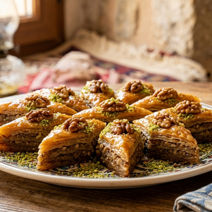 Tereyağlı Cevizli Baklava