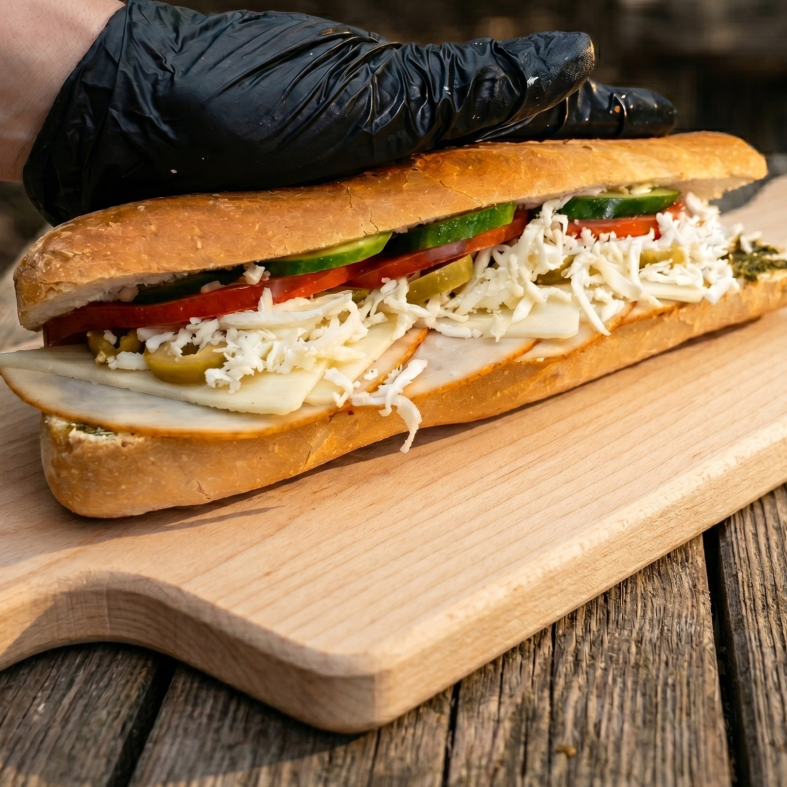 Pesto Sos & Hindi Füme (Tam Buğday) Sandwich