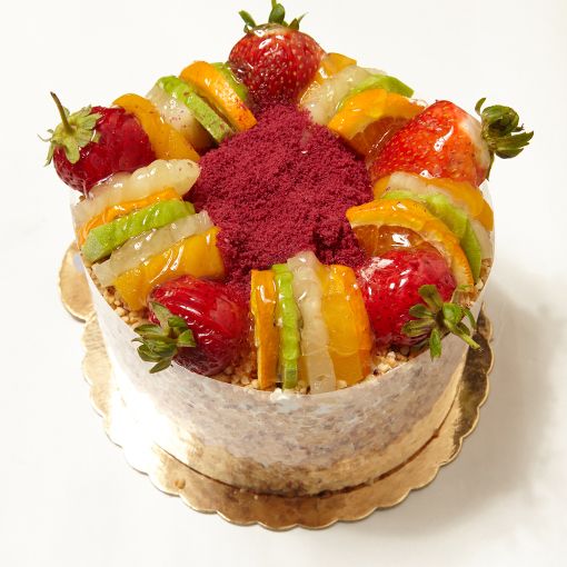Karışık Meyveli Pasta (6-8 Kişilik)
