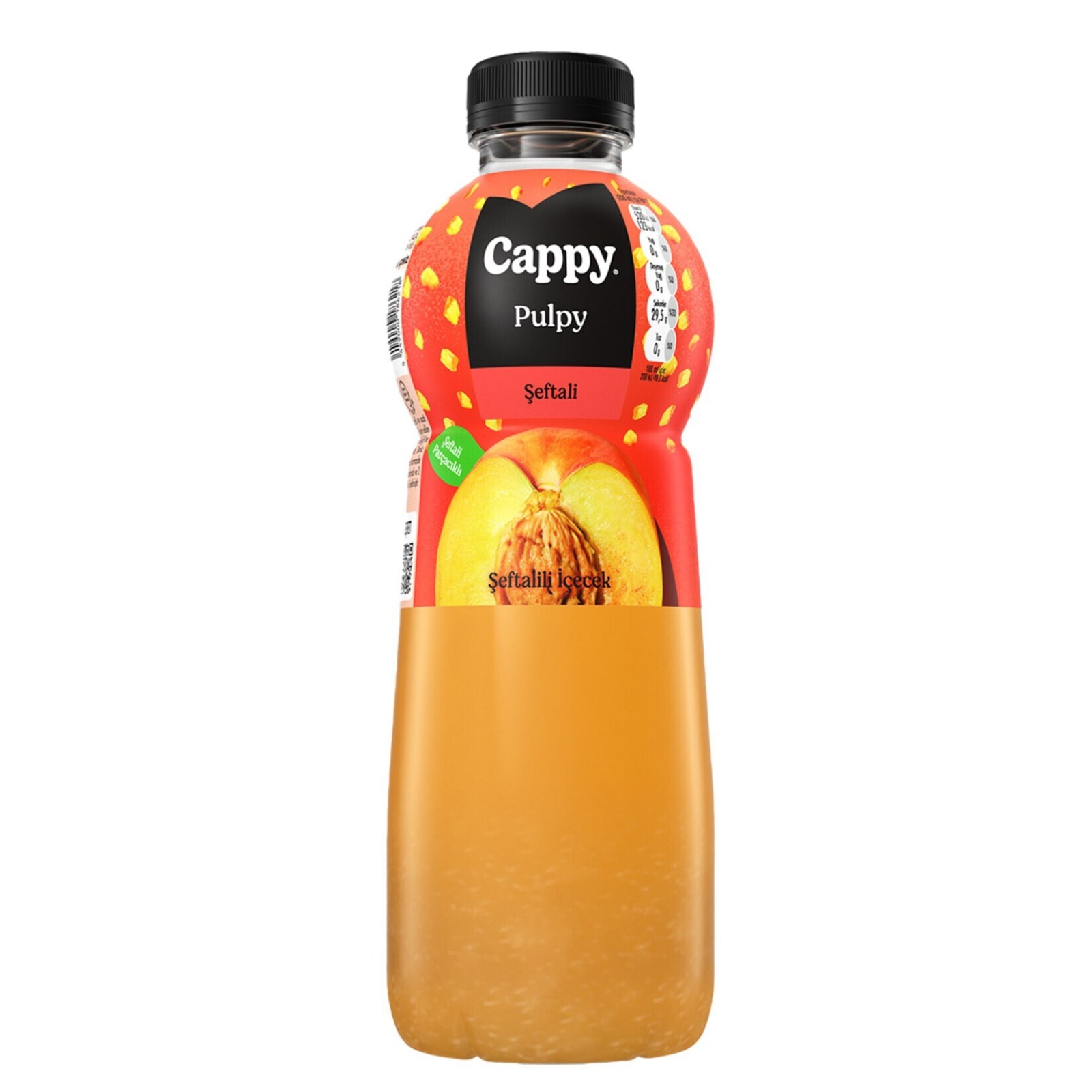 Şeftali Parçacıklı Cappy Meyve Suyu (1 Lt)