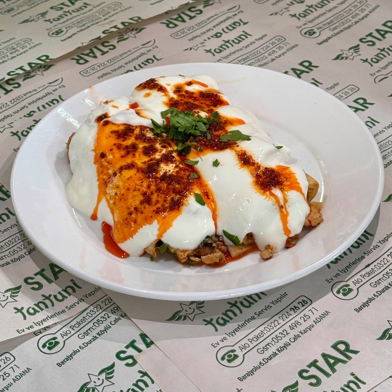 Yoğurtlu Et Tantuni