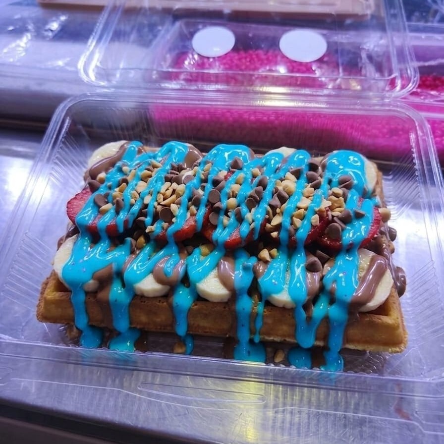 Bubble Gum Waffle (Büyük Hamur)