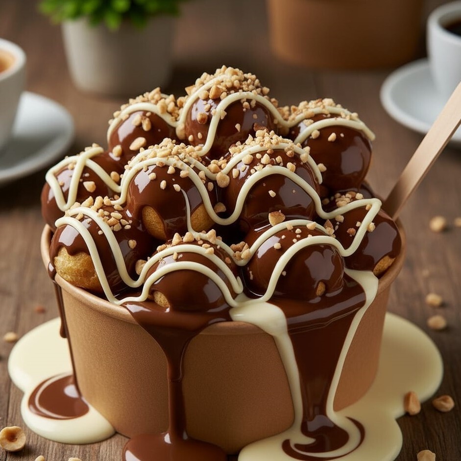 Classic Profiterol Bowl Large