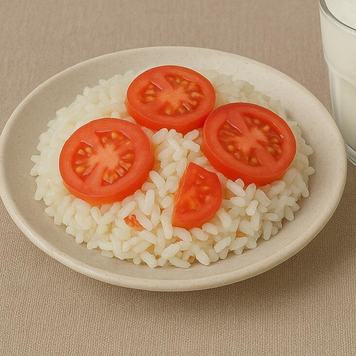 Domatesli Pilav