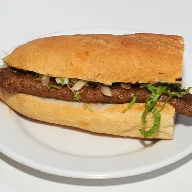 Yarım ekmek adana+ayran