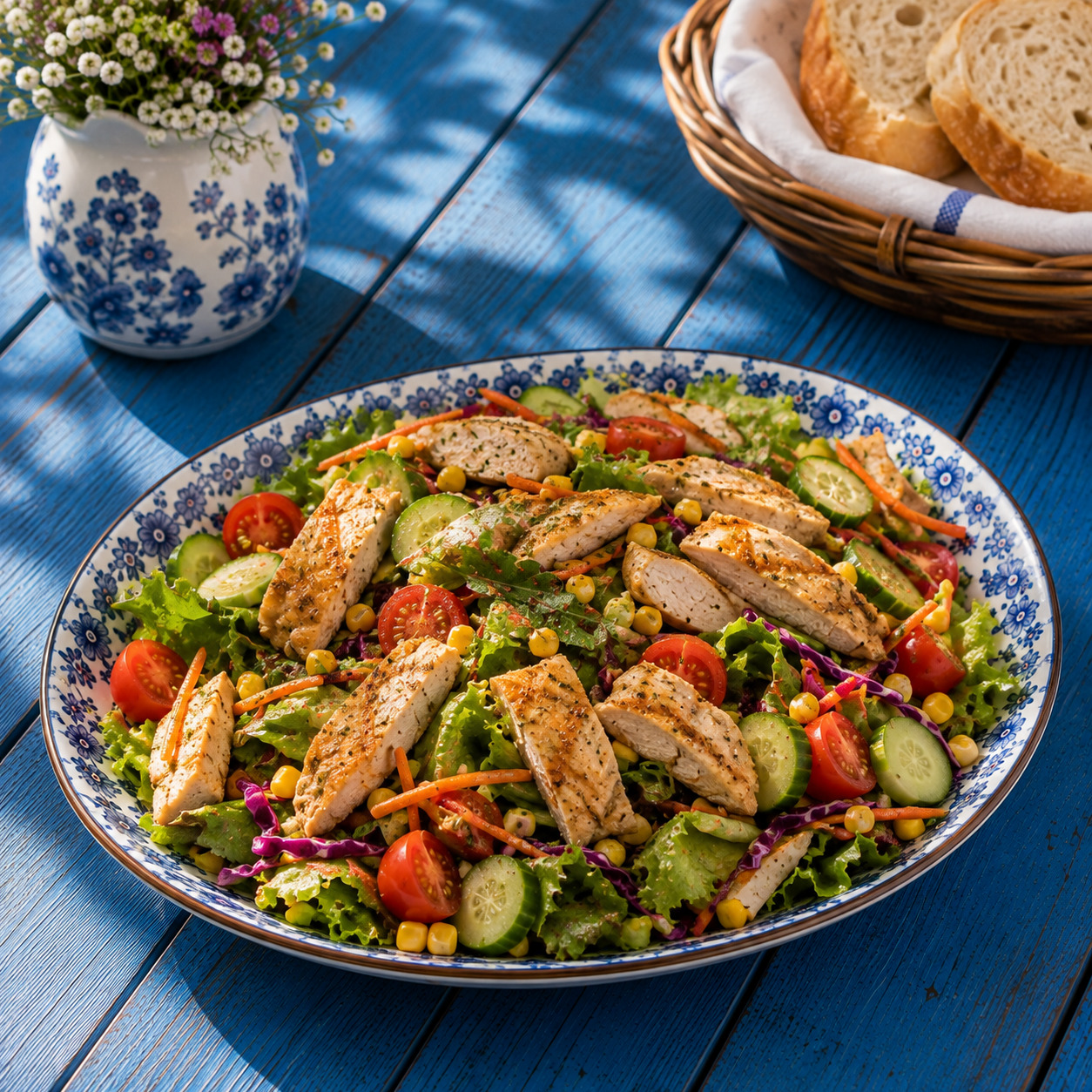 Tavuklu Salata