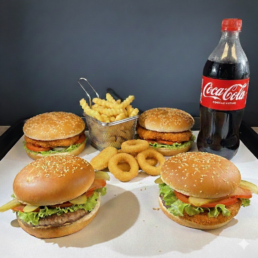 4'lü Eko Burger Menü