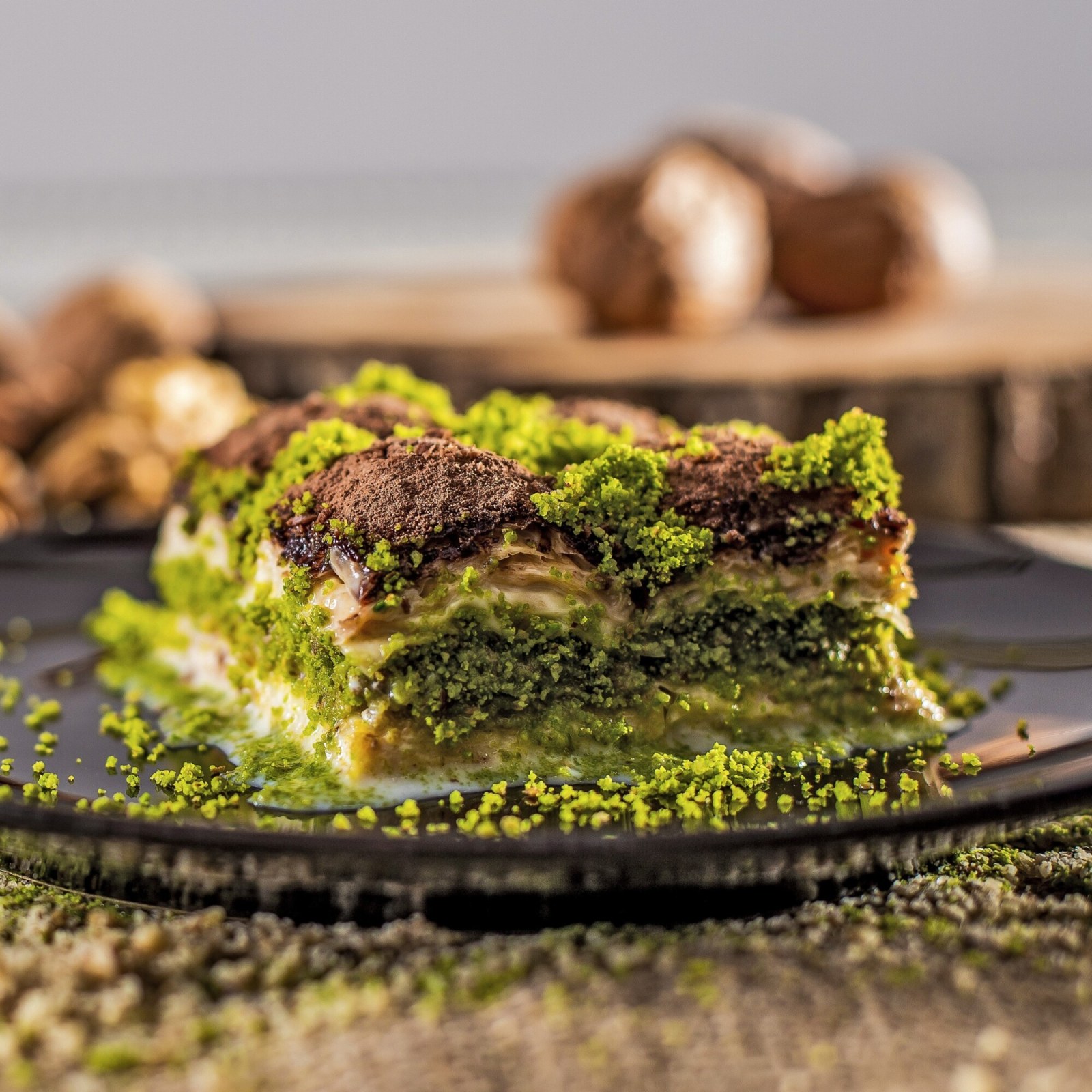 Antep Fıstıklı Soğuk Sütlü Baklava (500 gr)
