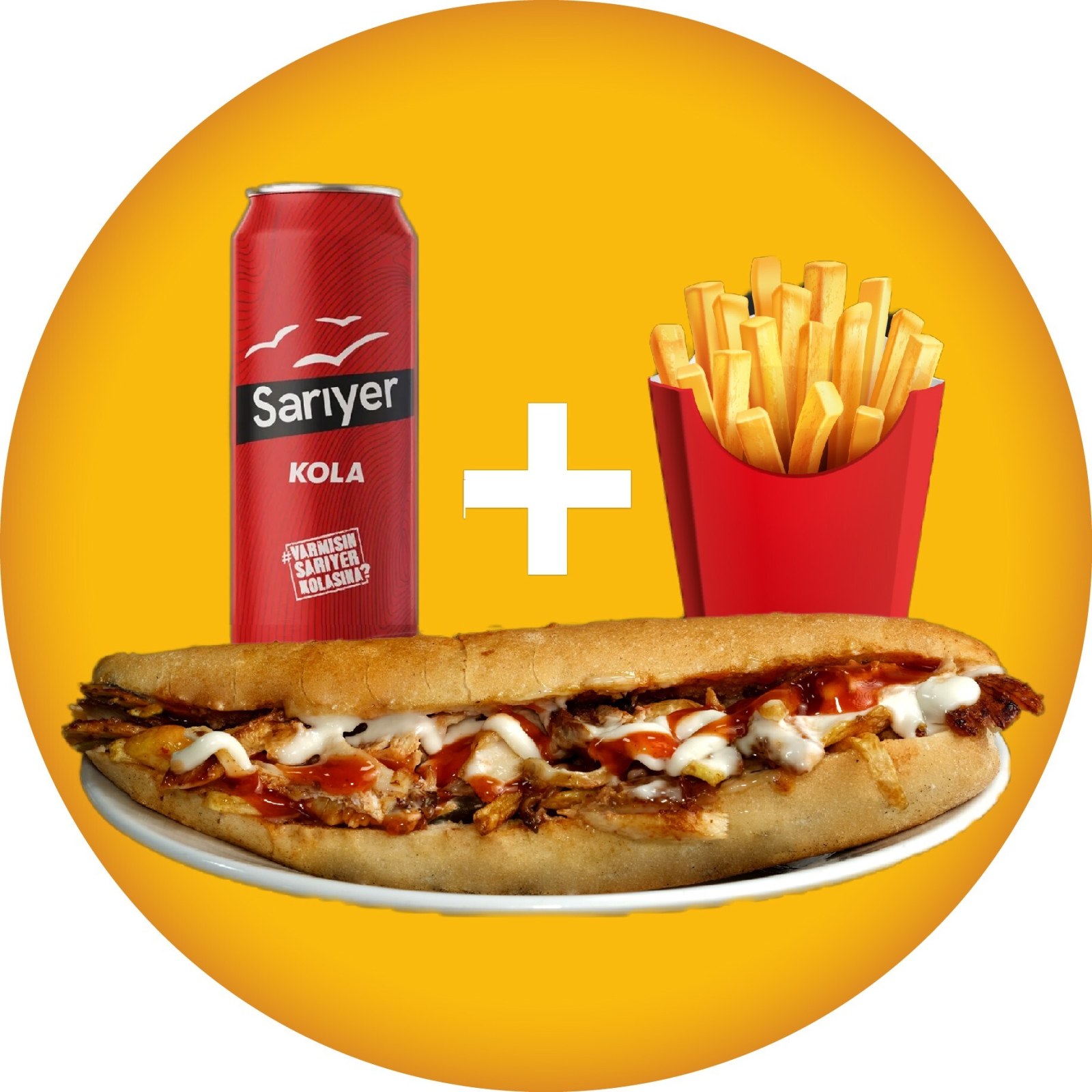 Ekmek Cips Menü