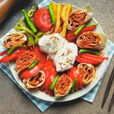 Sarma Beyti Kebap (Tavuk Dönerden)