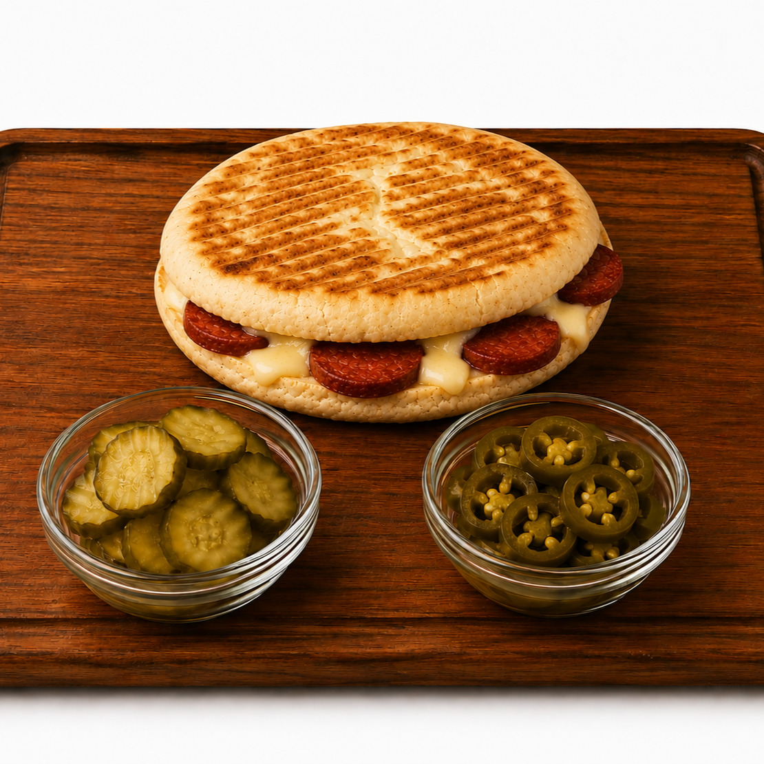 Sucuklu Bazlama Tost