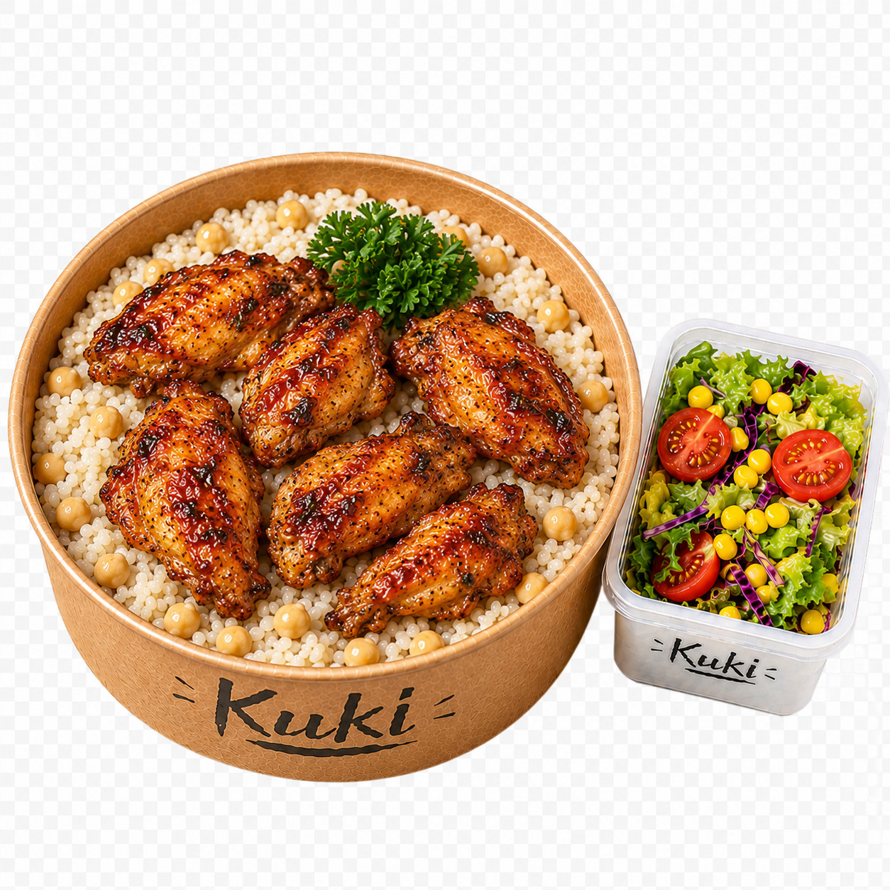 Kanat Izgara Pilav