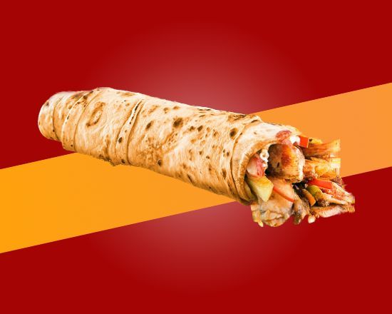 (Büyük)Hatay Usulü Tavuk Döner Dürüm