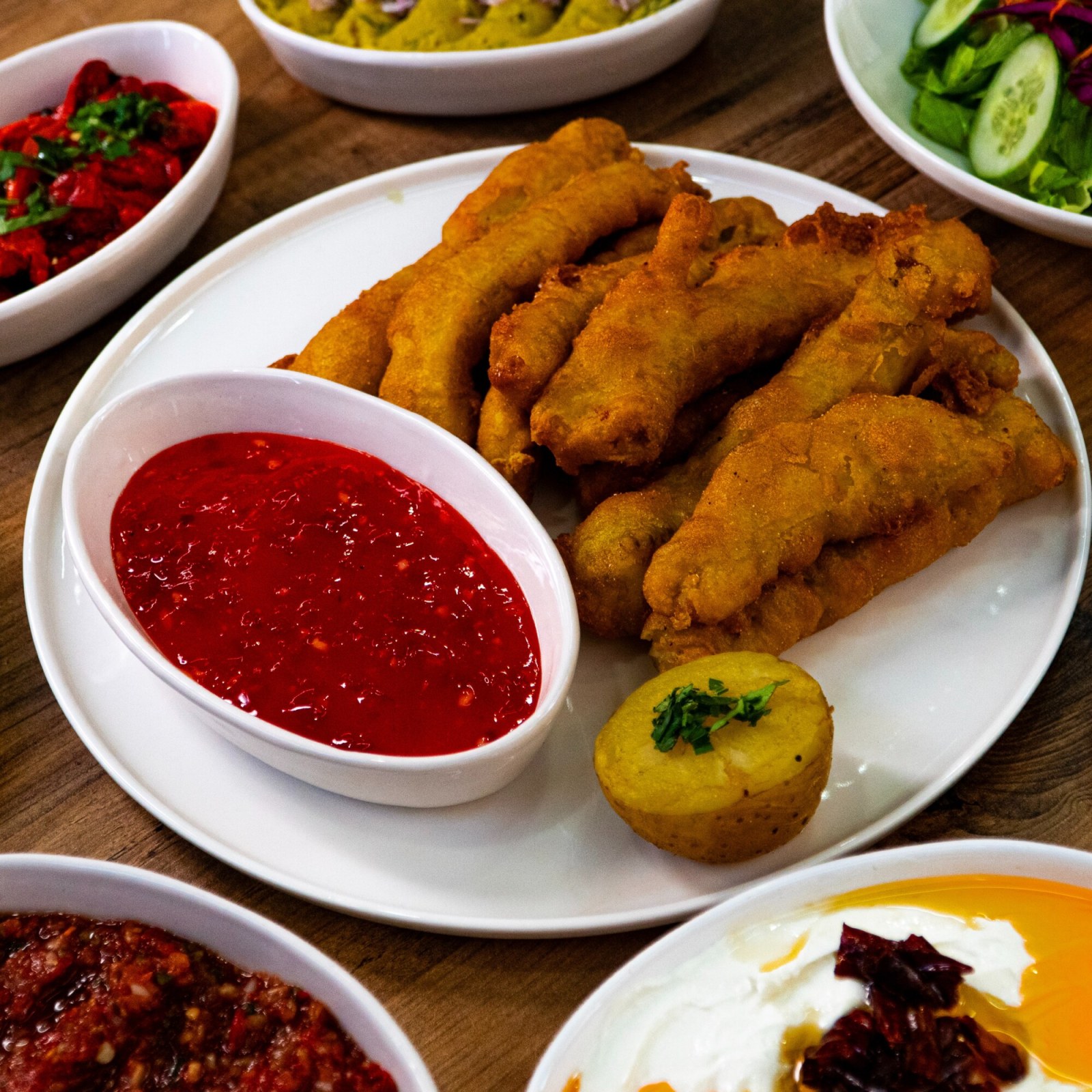 Çıtır Balık Menü (250/300 Gr Arası)
