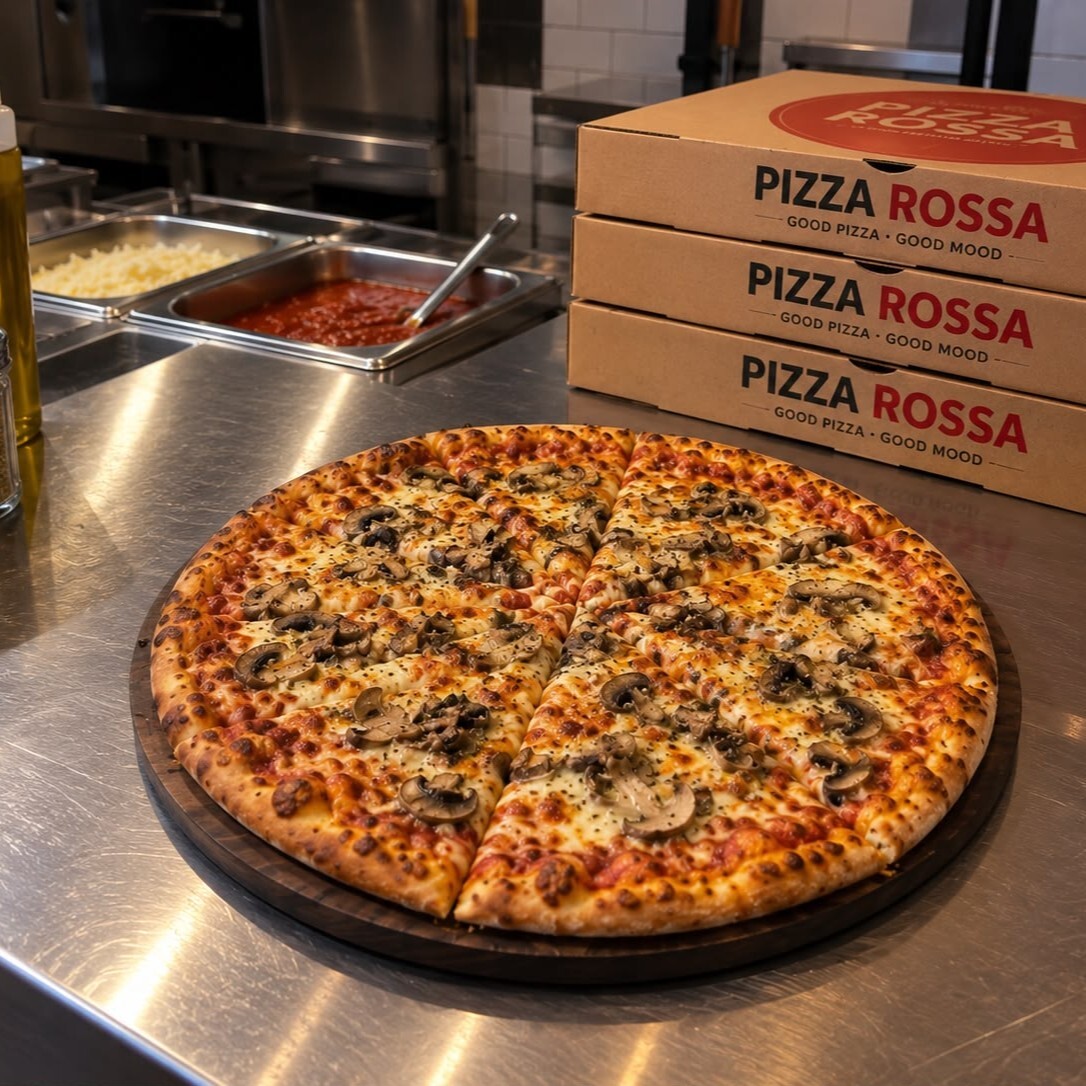 Mushroom Pizza