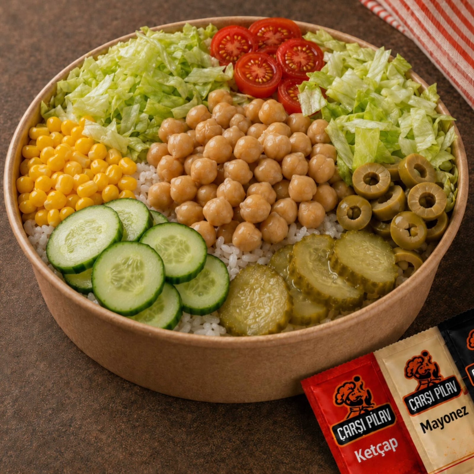 Nohutlu Pirinçli Bowl