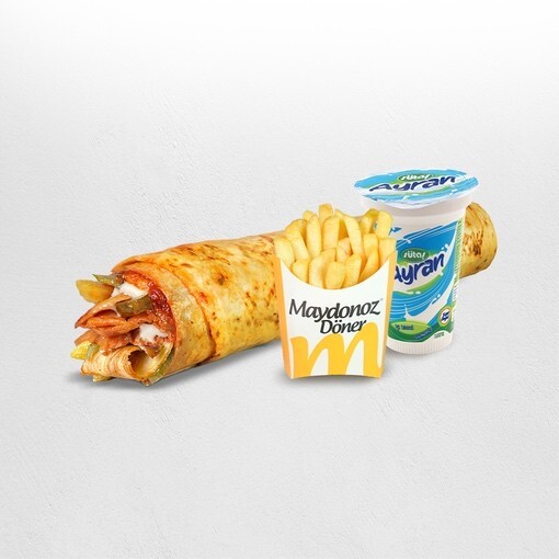 Tavuk Döner Maydonoz XLarge Dürüm Menü