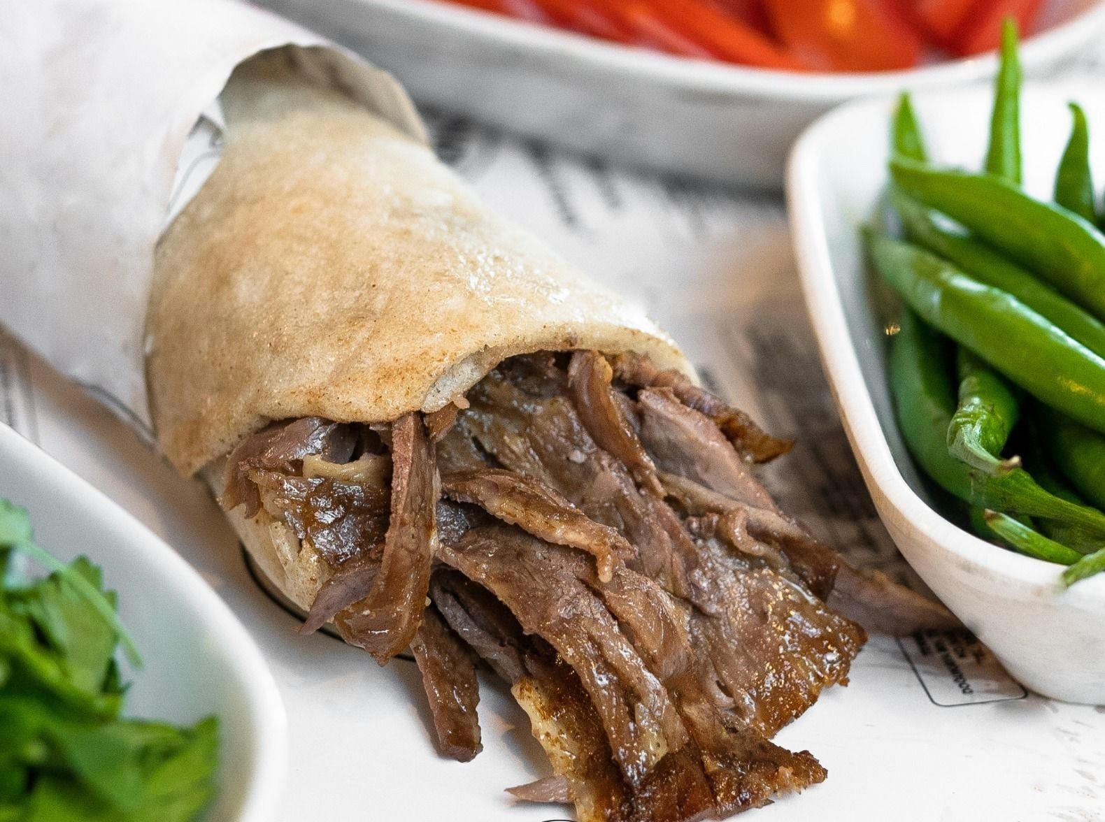 Et Döner Dürüm Menü 2 (100 gr)