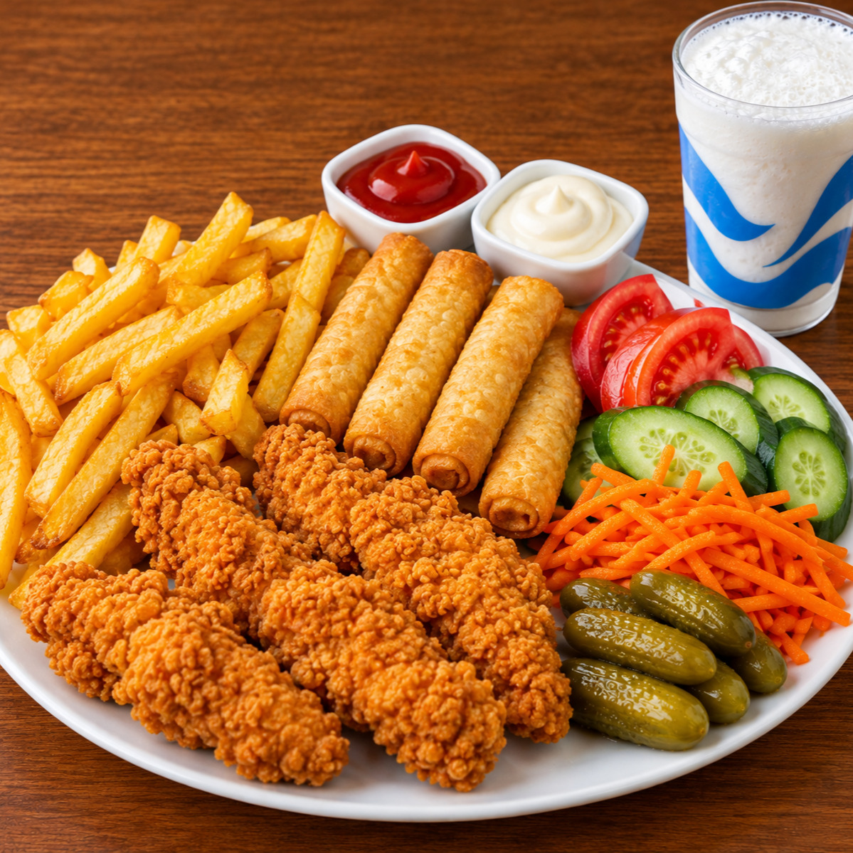 Lezzetli Atıştırmalık Tabak
