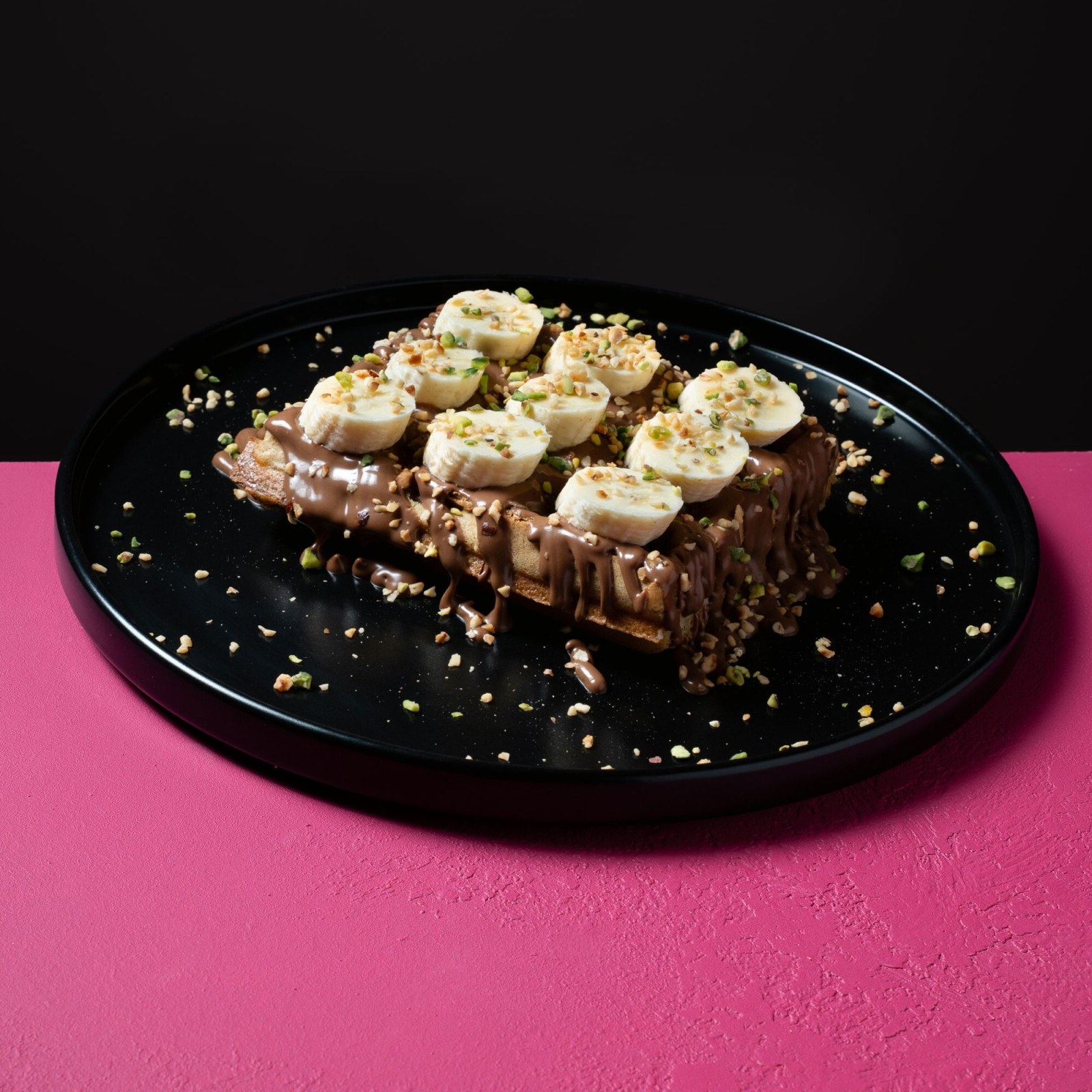 Sütlü Çikolatalı Muzlu Waffle