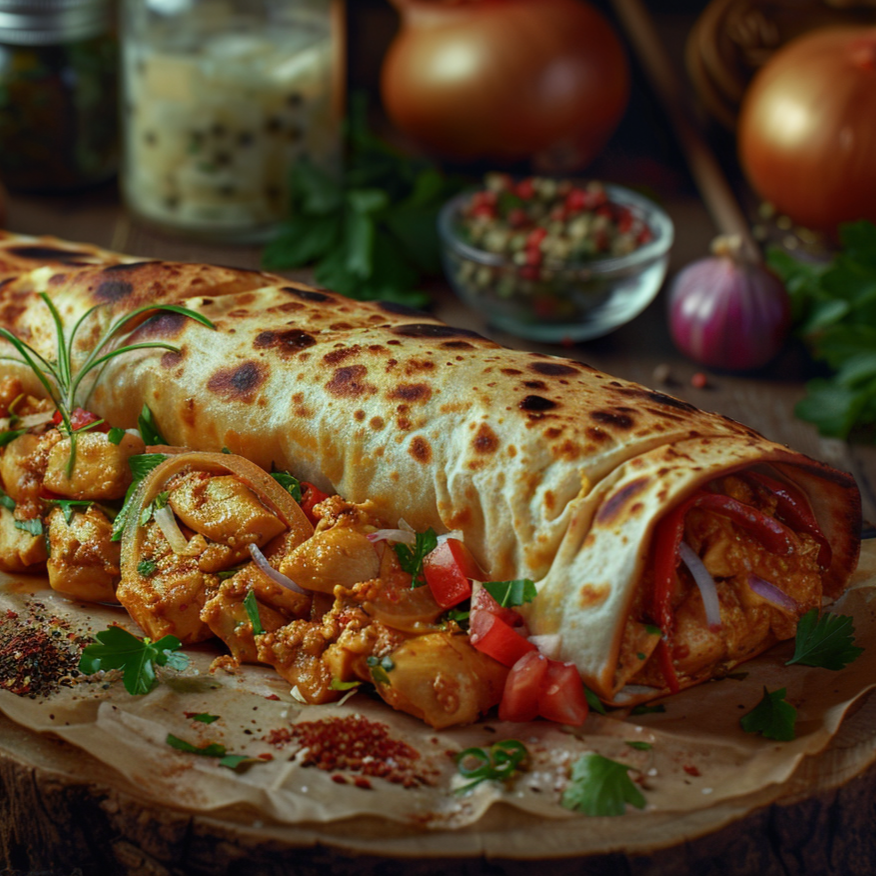 Tavuk Tantuni Dürüm