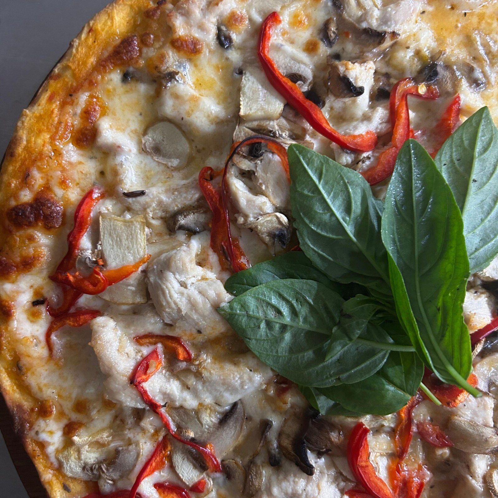 Tavuklu Pizza(Orta Boy)