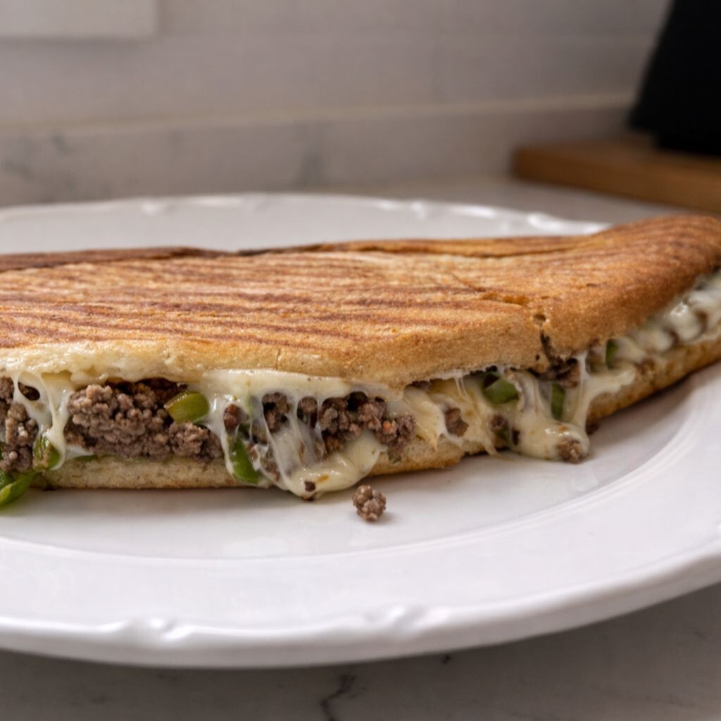 Kıymalı kaşarlı Tost