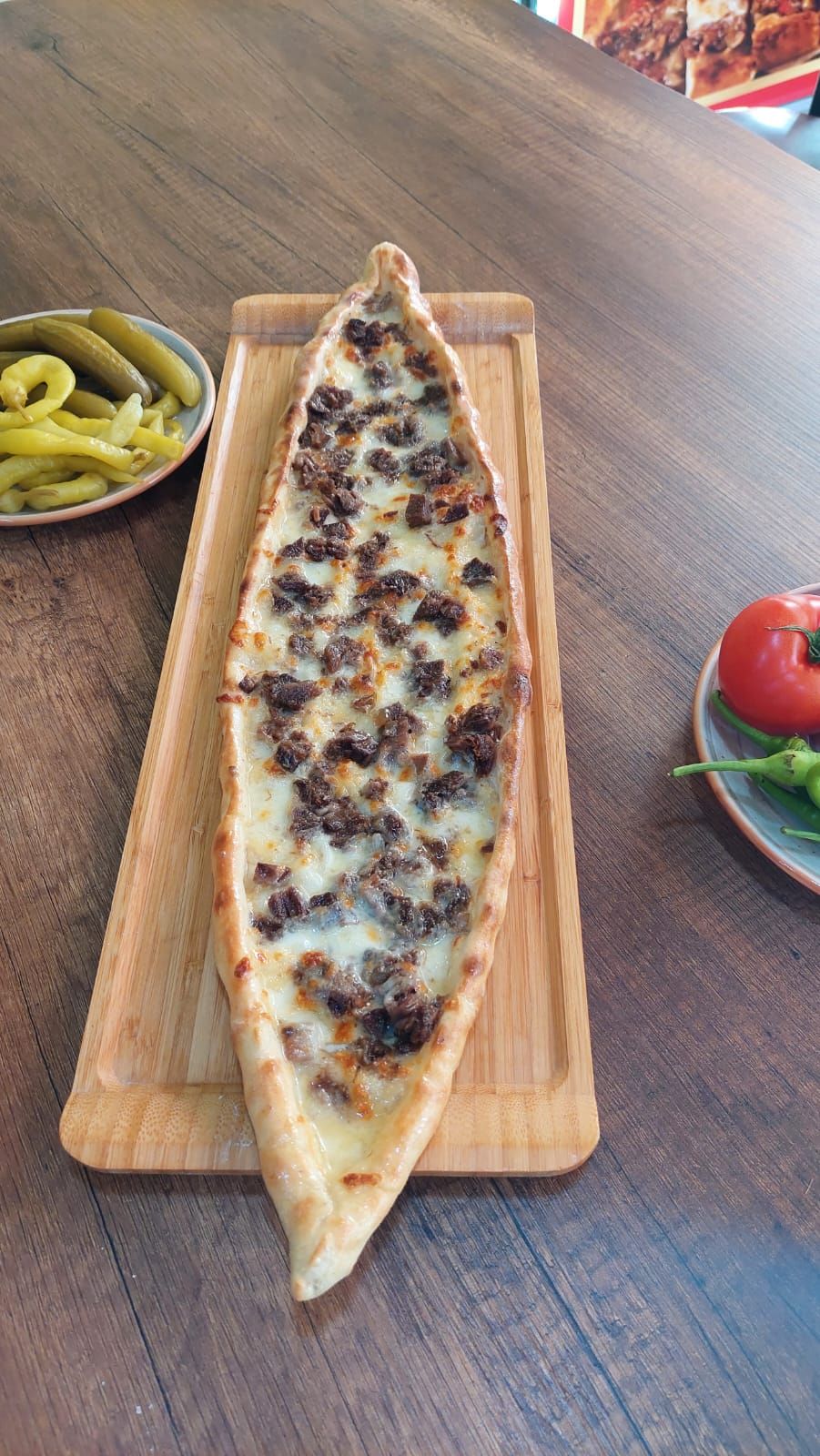 Rize Kavurmalı&Mozzarella Peynirli Pide
