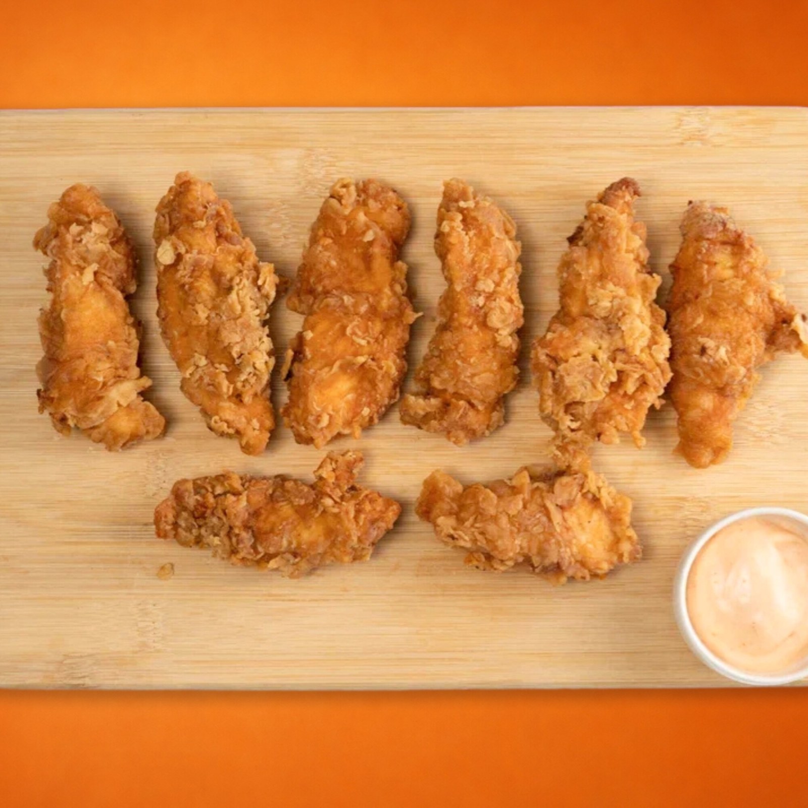 Crunchy Chicken Strips (8 adet)