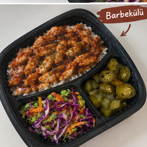 🥩 Barbekü Soslu Tavuklu Pilav
