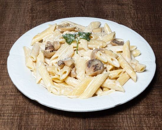 Kremalı Mantarlı Penne