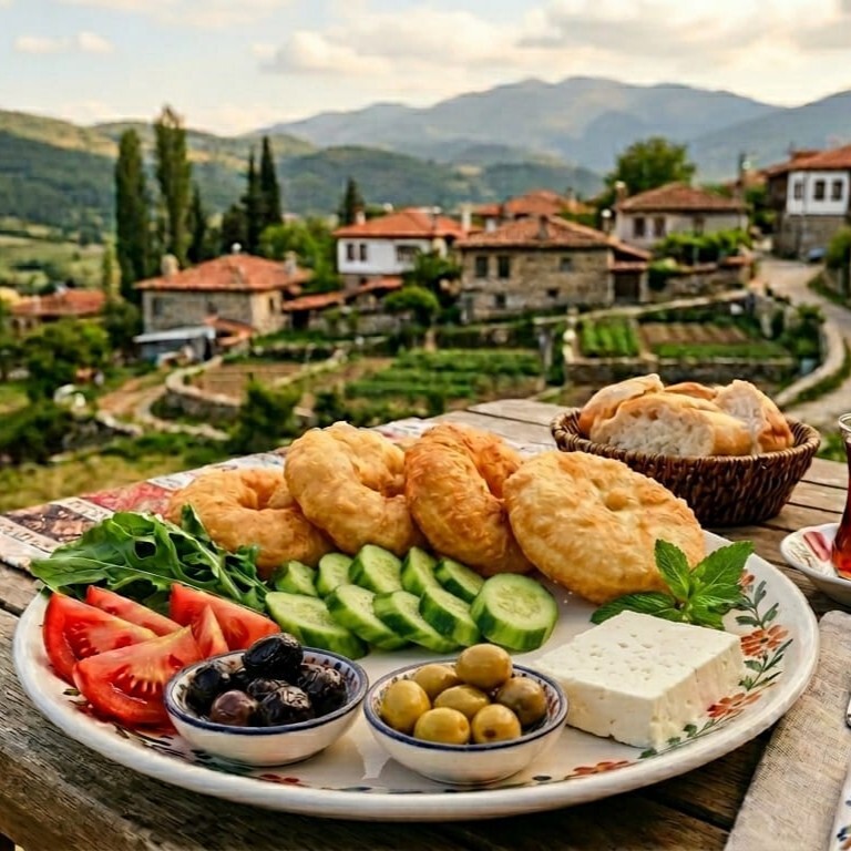 Klasik Kahvaltı Tabağı Menü