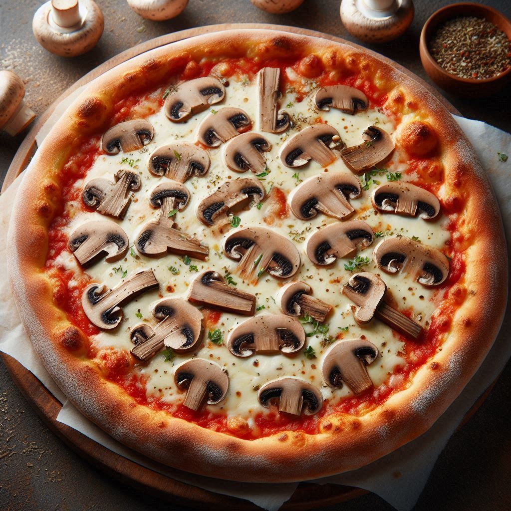 Mantarlı Pizza