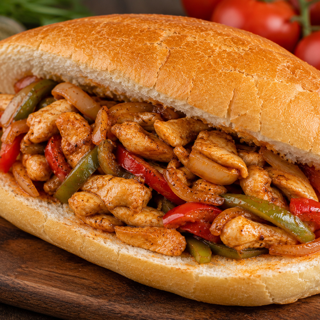 Ekmek Arası Tavuk Sote