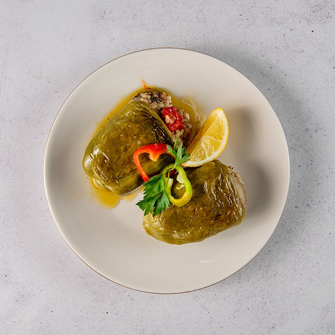 Zeytinyağlı Biber Dolması (2 Adet)