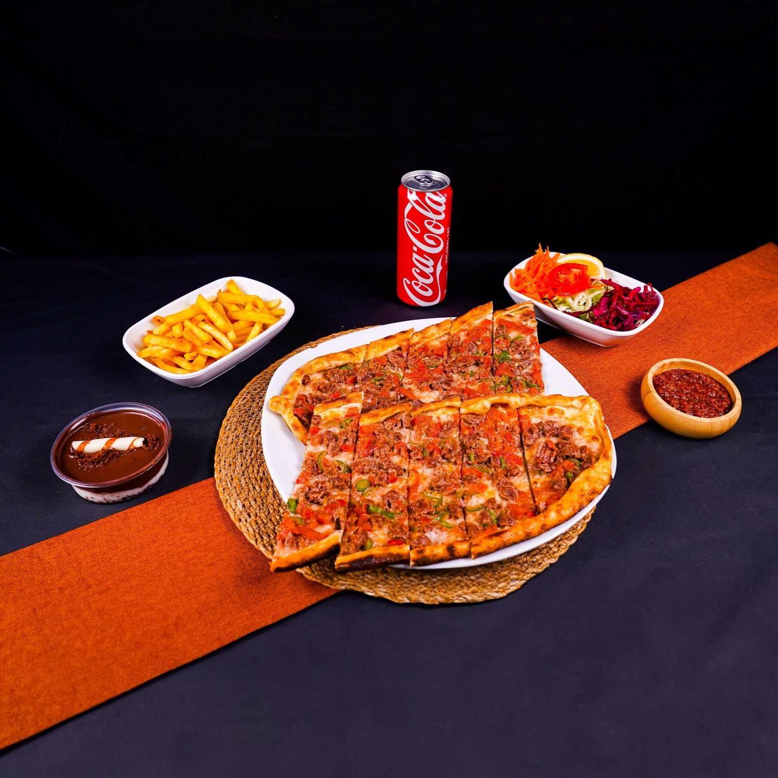 Kuşbaşılı Pide Menü