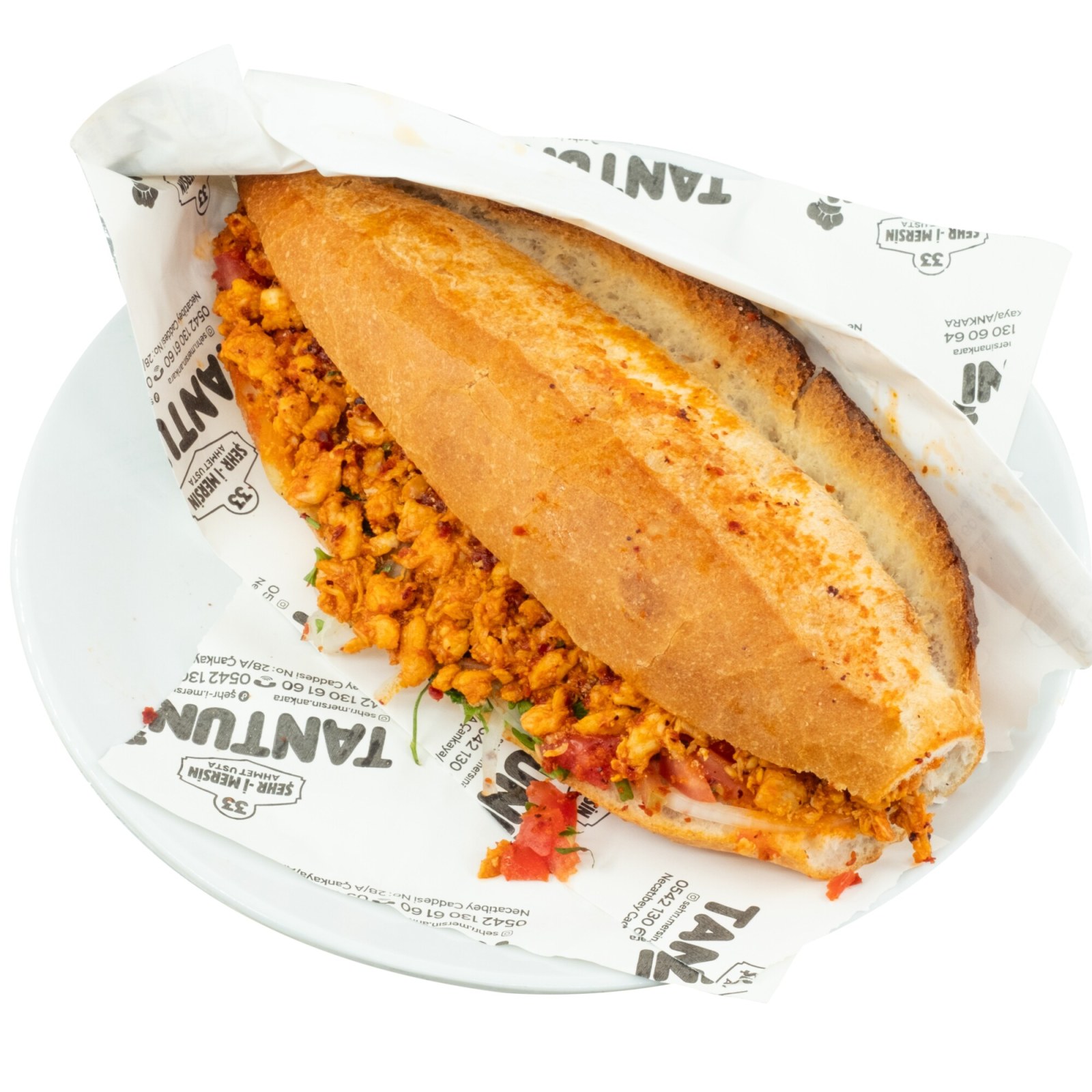 Tavuk Tantuni Ekmek