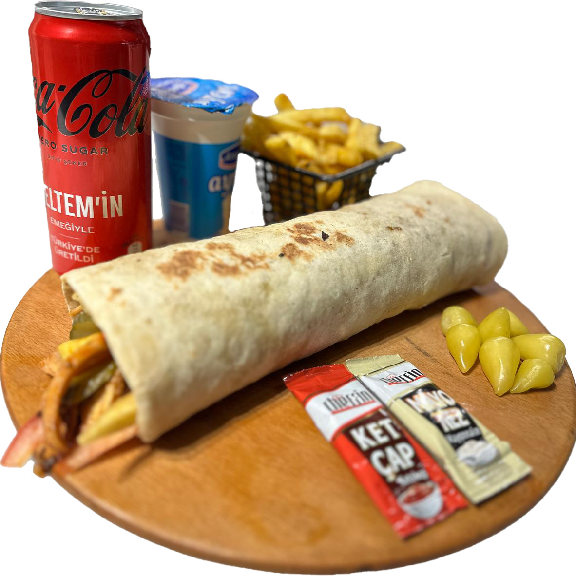 100 Gram Eski Usul Tavuk Döner Dürüm