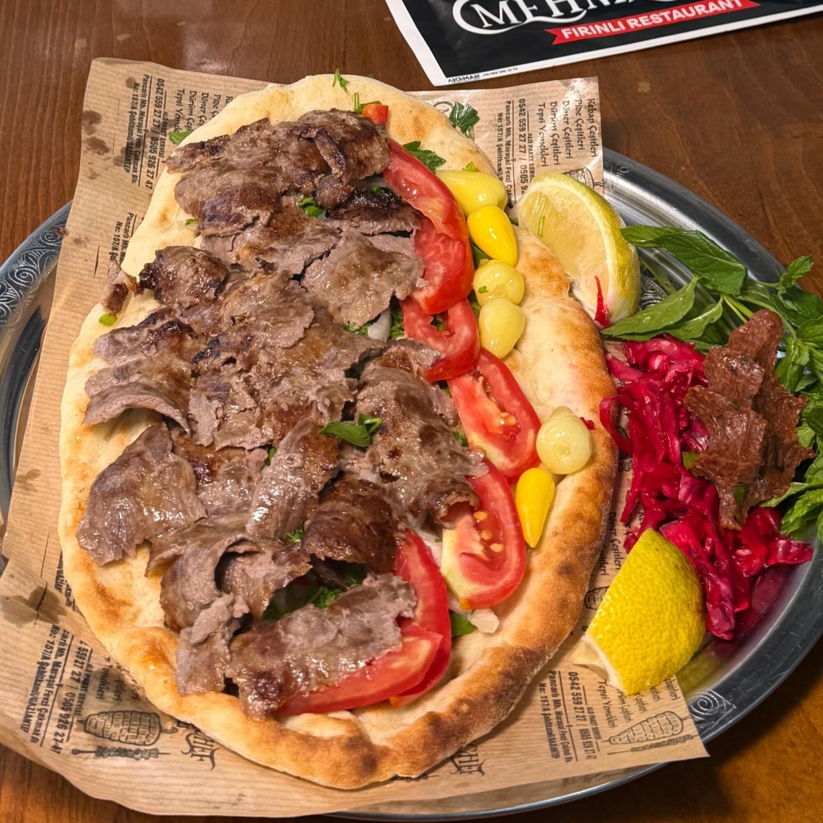 Et döner ayrı ketçap mayonez