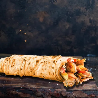 Pide Lavaşında Tavuk Döner(100 gr) Menü