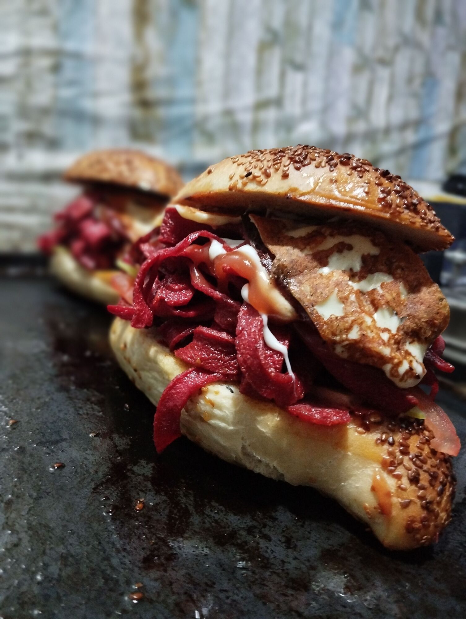 Ferroo Salçalı Special Kumru Sandviç+SÜTAŞ AYRAN(175CL)