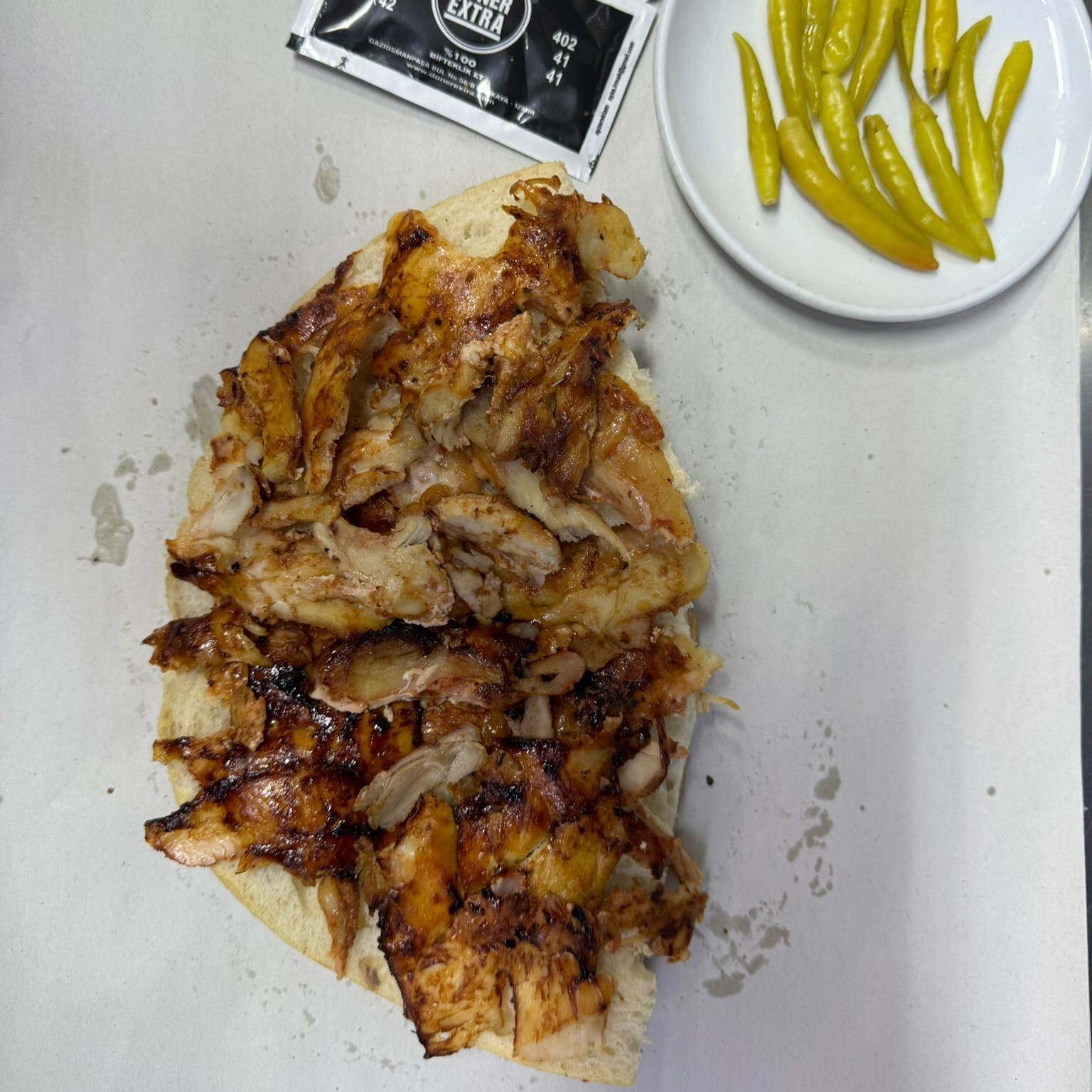 Yarım Ekmek Arası Tavuk Döner (120 gr.)