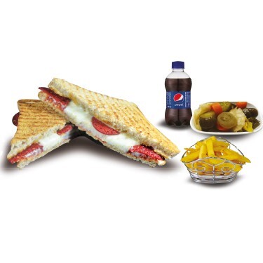 Karışık Kare Tost Menü